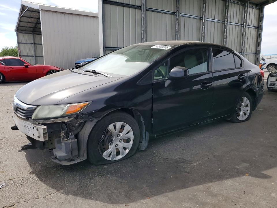 54349666 :رقم المزاد ، 19XFB2F56CE103647 vin ، 2012 Honda Civic مزاد بيع