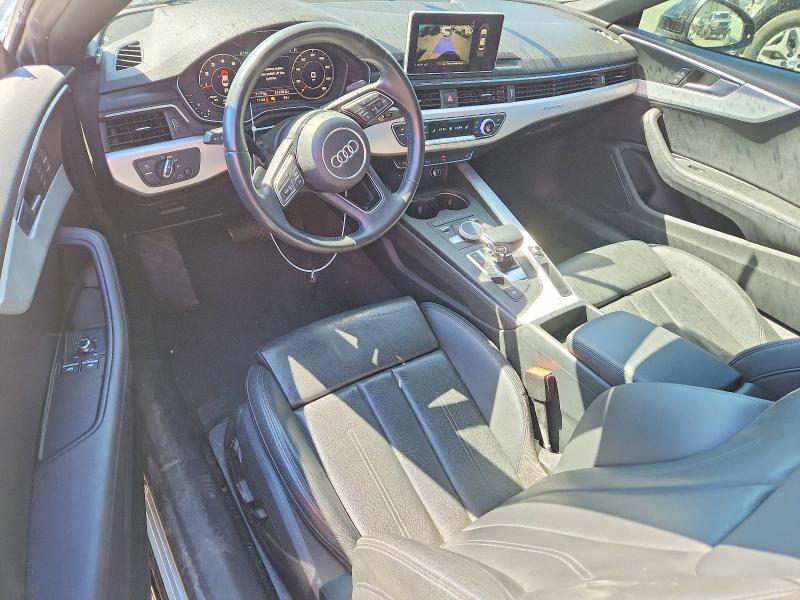 2019 Audi A5 მანქანა იყიდება აუქციონზე, vin: WAUTNAF53KA018784, აუქციონის ნომერი: 53515566