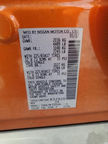 Aukcja sprzedaży 2017 Nissan Rogue, vin: 5N1AT2MT1HC832920, numer aukcji: 52055596