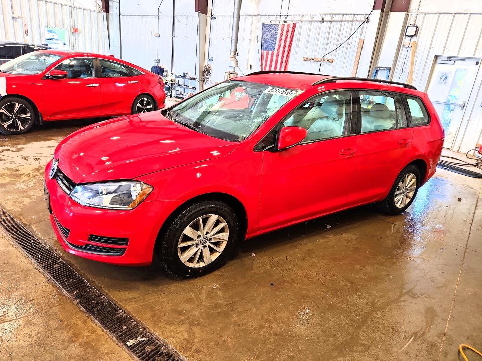 Aukcja sprzedaży 2017 Volkswagen Golf Sportwagen, vin: 3VWC17AU6HM536641, numer aukcji: 53317666