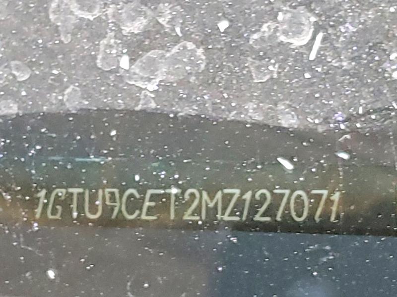 55680076 :رقم المزاد ، 1GTU9CET2MZ127071 vin ، 2021 Gmc Sierra مزاد بيع