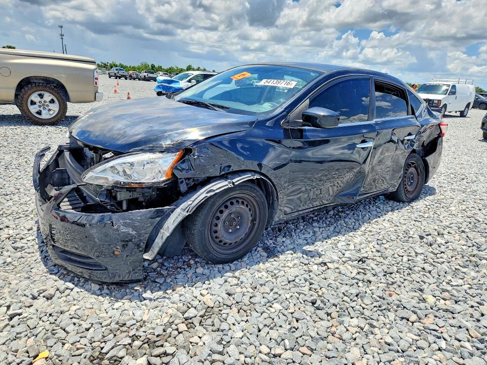 2013 Nissan Sentra მანქანა იყიდება აუქციონზე, vin: 1N4AB7AP8DN905572, აუქციონის ნომერი: 54139716