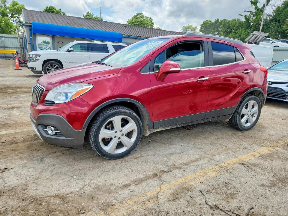 2016 Buick Encore მანქანა იყიდება აუქციონზე, vin: KL4CJCSB2GB750048, აუქციონის ნომერი: 54592246