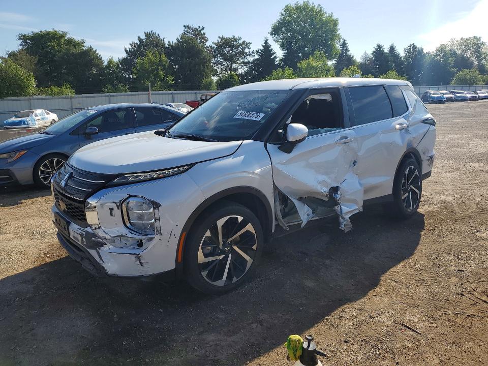 2022 Mitsubishi Outlander მანქანა იყიდება აუქციონზე, vin: JA4J4TA84NZ053506, აუქციონის ნომერი: 54600576