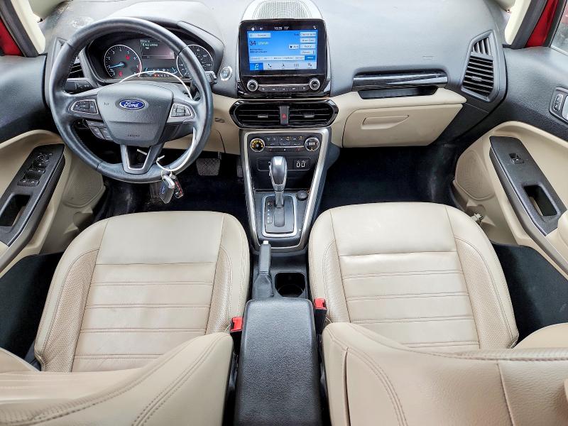2019 Ford Ecosport მანქანა იყიდება აუქციონზე, vin: MAJ6S3KL1KC310372, აუქციონის ნომერი: 54705576