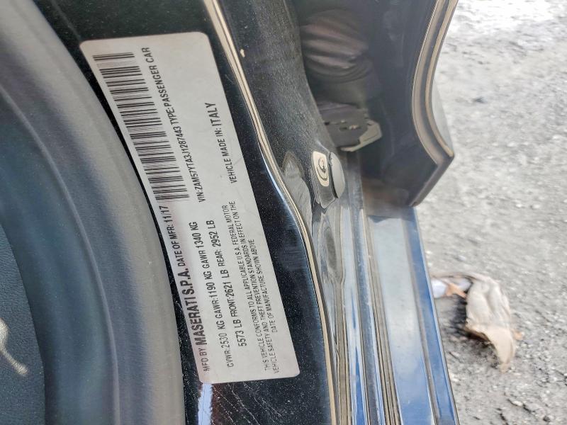 Продажа на аукционе авто 2018 Maserati Ghibli, vin: ZAM57YTA3J1287443, номер лота: 54086016