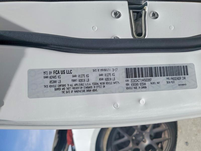 Aukcja sprzedaży 2017 Dodge Charger, vin: 2C3CDXCT1HH565997, numer aukcji: 55064906