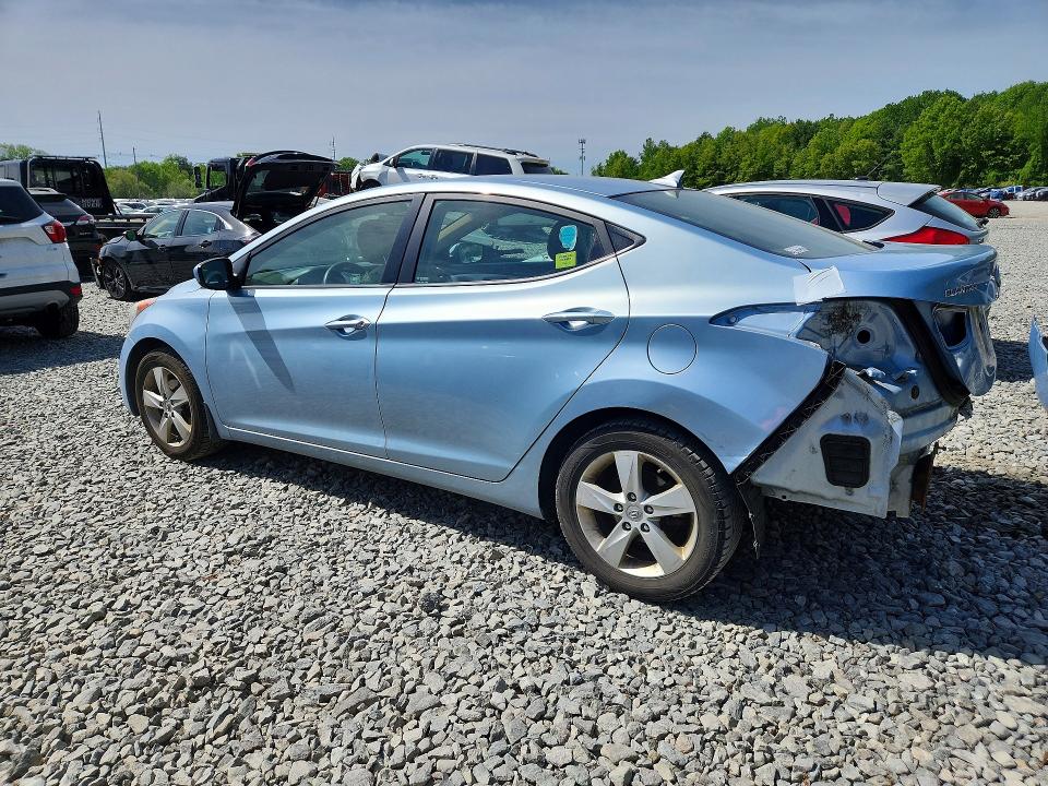 2012 Hyundai Elantra მანქანა იყიდება აუქციონზე, vin: KMHDH4AE3CU413549, აუქციონის ნომერი: 53863396