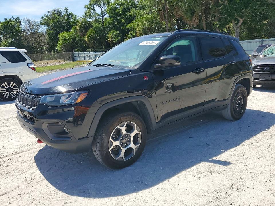 Aukcja sprzedaży 2022 Jeep Compass, vin: 3C4NJDDB4NT223822, numer aukcji: 52009396