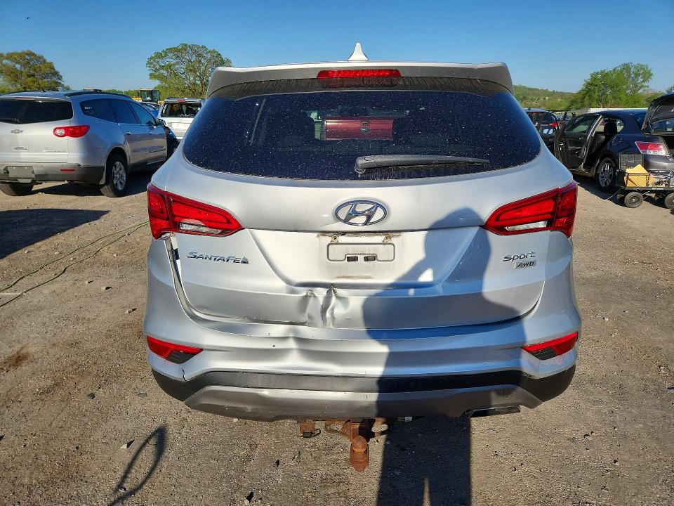 2017 Hyundai Santa Fe Sport მანქანა იყიდება აუქციონზე, vin: 5XYZTDLB6HG383404, აუქციონის ნომერი: 53967346