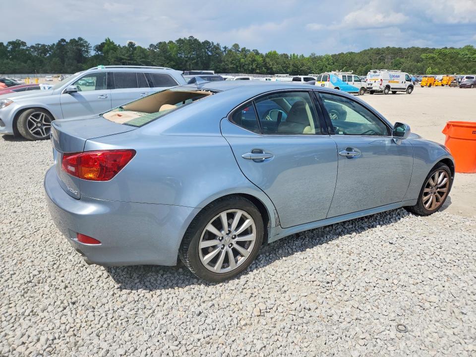 Продажа на аукционе авто 2007 Lexus Is, vin: JTHBK262372052257, номер лота: 54765306