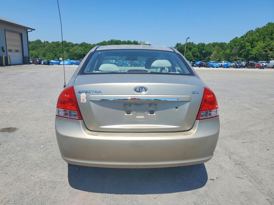 Aukcja sprzedaży 2009 Kia Spectra, vin: KNAFE222195618320, numer aukcji: 54107796
