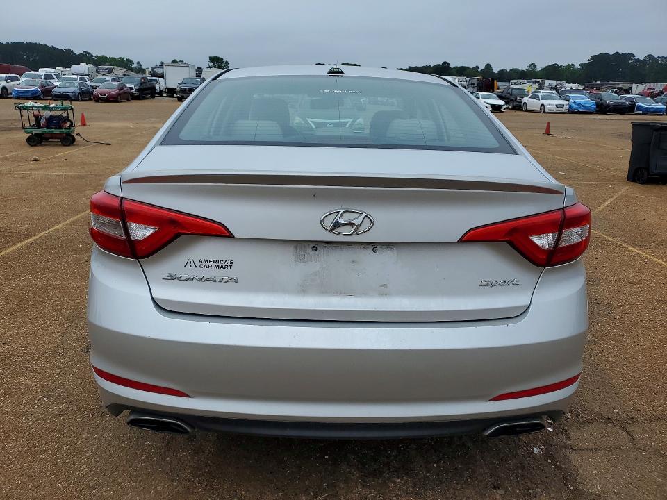 2015 Hyundai Sonata მანქანა იყიდება აუქციონზე, vin: 5NPE34AF7FH104763, აუქციონის ნომერი: 52553426