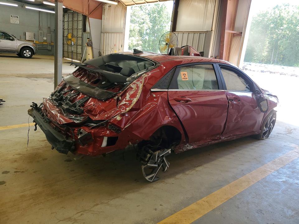 2025 Hyundai Elantra მანქანა იყიდება აუქციონზე, vin: KMHLP4DG1SU872184, აუქციონის ნომერი: 53705086