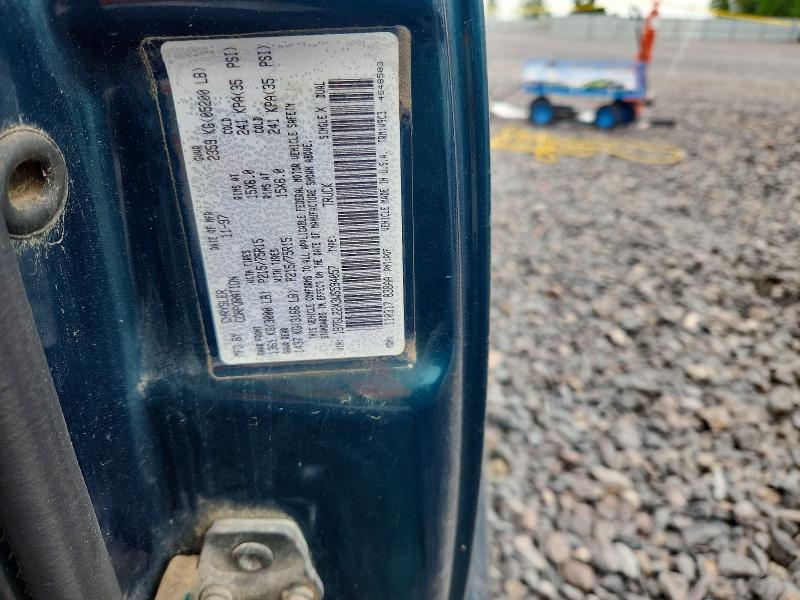 1998 Dodge Dakota მანქანა იყიდება აუქციონზე, vin: 1B7GL22X3WS594057, აუქციონის ნომერი: 54094006