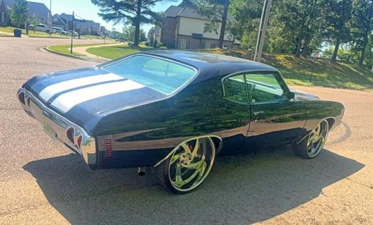 52573326 :رقم المزاد ، 1D37H2B528797 vin ، 1972 Chevrolet Chevell Ss مزاد بيع