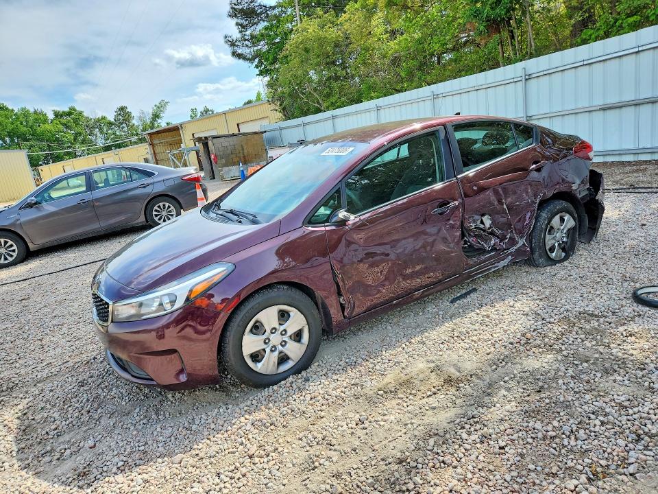 52475006 :رقم المزاد ، 3KPFK4A77JE259696 vin ، 2018 Kia Forte مزاد بيع
