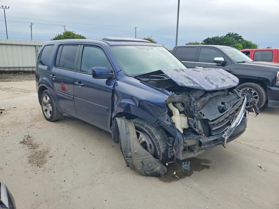 52098936 :رقم المزاد ، 5FNYF3H59DB005255 vin ، 2013 Honda Pilot مزاد بيع