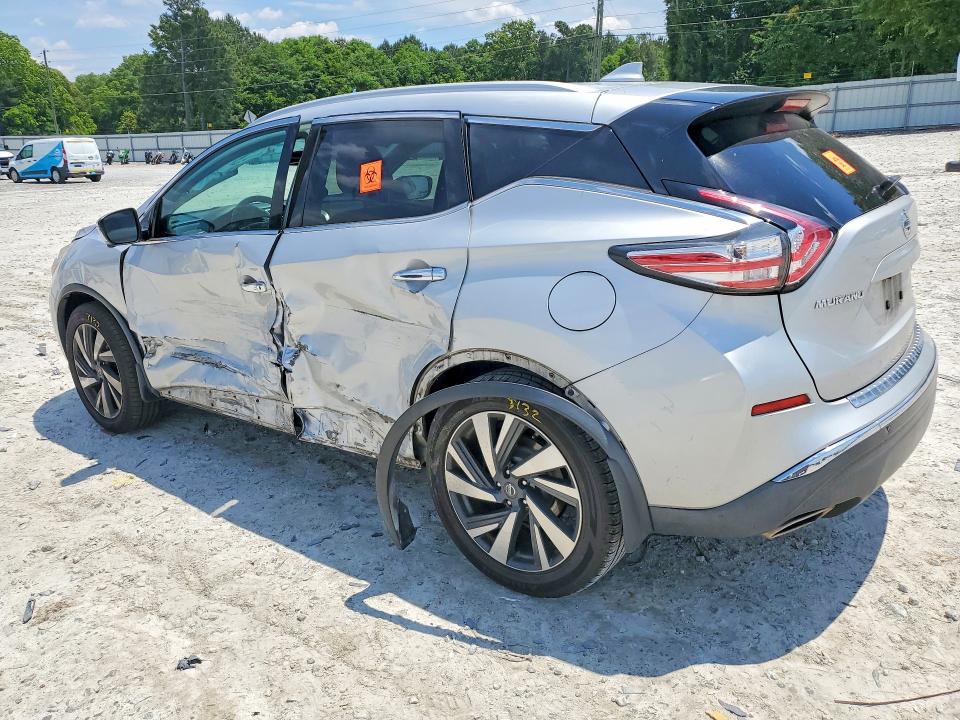 2017 Nissan Murano მანქანა იყიდება აუქციონზე, vin: 5N1AZ2MG0HN155168, აუქციონის ნომერი: 53106176