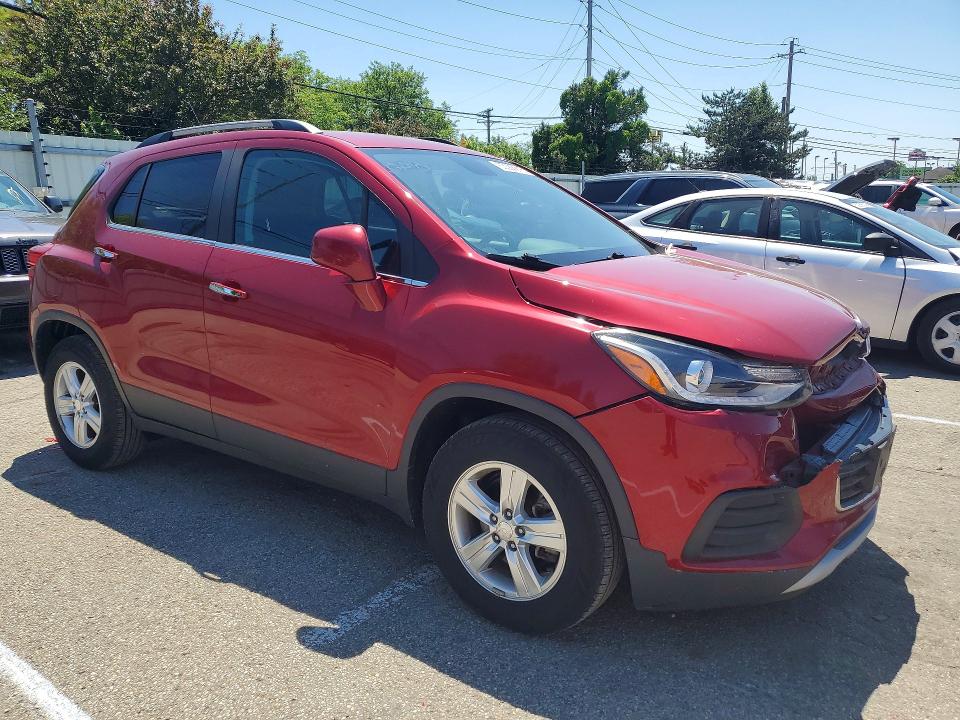 Aukcja sprzedaży 2019 Chevrolet Trax, vin: 3GNCJLSB6KL372241, numer aukcji: 53383916