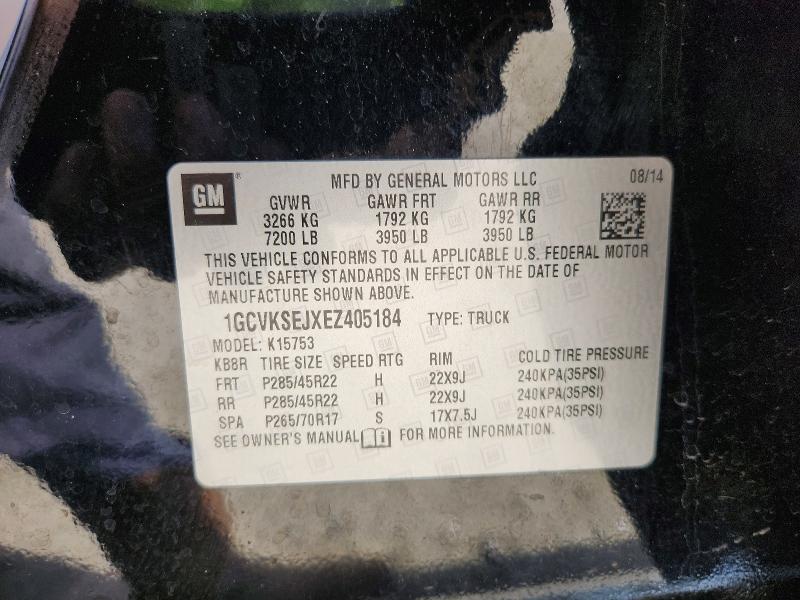 Aukcja sprzedaży 2014 Chevrolet Silverado, vin: 1GCVKSEJXEZ405184, numer aukcji: 51755676