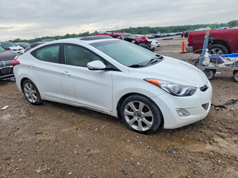 55052276 :رقم المزاد ، 5NPDH4AE7CH149606 vin ، 2012 Hyundai Elantra مزاد بيع