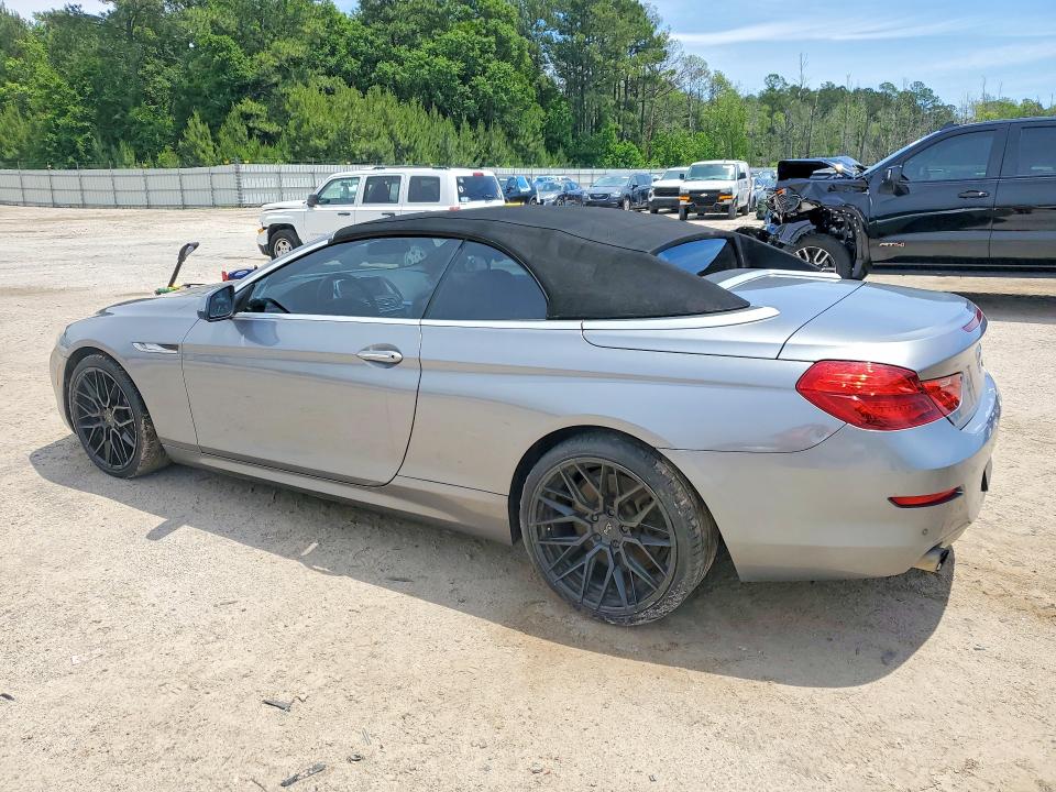 2013 Bmw 640 მანქანა იყიდება აუქციონზე, vin: WBALW7C54DDX58558, აუქციონის ნომერი: 53100296
