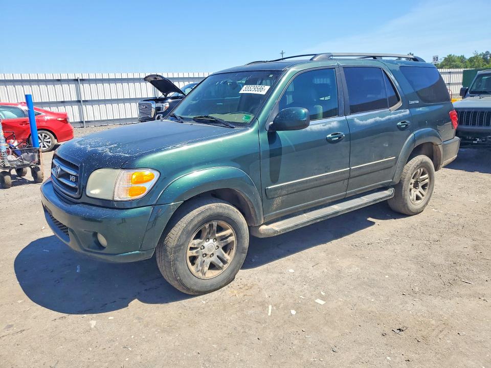 2003 Toyota Sequoia მანქანა იყიდება აუქციონზე, vin: 5TDBT48A93S182707, აუქციონის ნომერი: 55529586