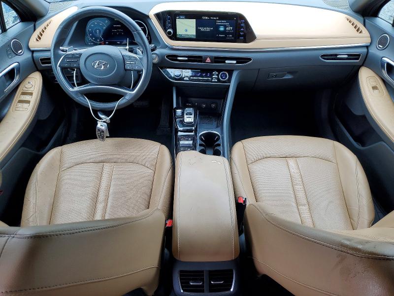 52933856 :رقم المزاد ، 5NPEH4J27MH075776 vin ، 2021 Hyundai Sonata مزاد بيع