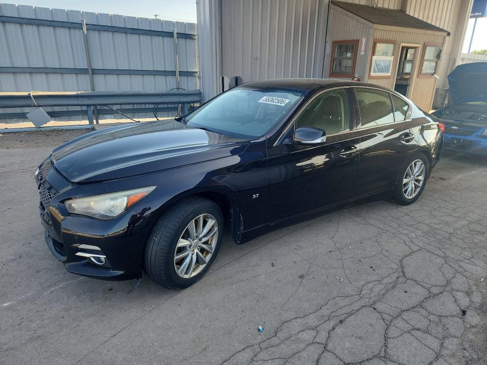 Auction sale of the 2014 Infiniti Q50, vin: JN1BV7AR1EM680753, lot number: 55362506