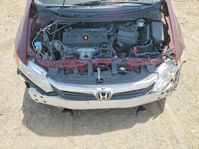 Auction sale of the 2012 Honda Civic, vin: 2HGFB2F52CH551681, lot number: 54888056