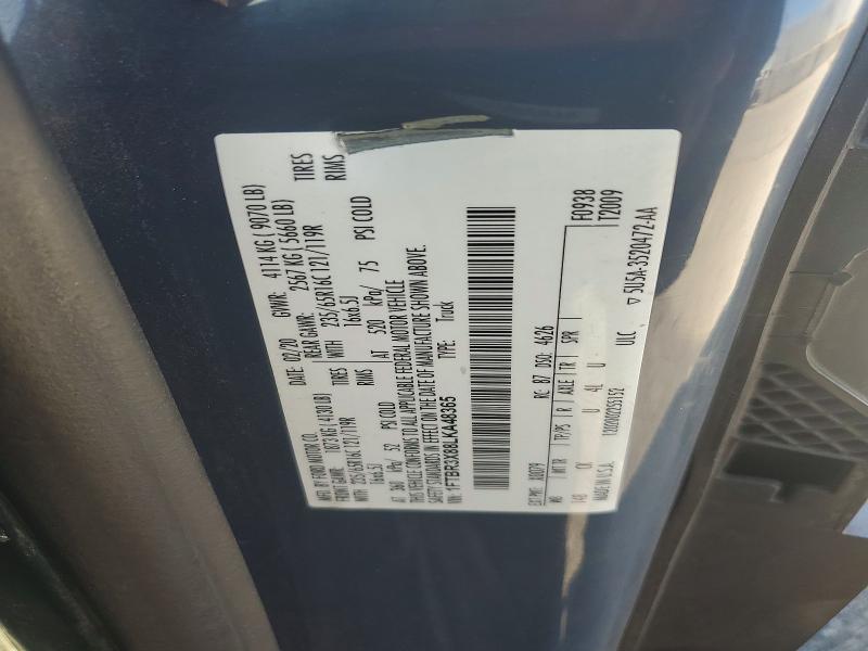 Aukcja sprzedaży 2020 Ford Transit, vin: 1FTBR3X88LKA48365, numer aukcji: 53284066