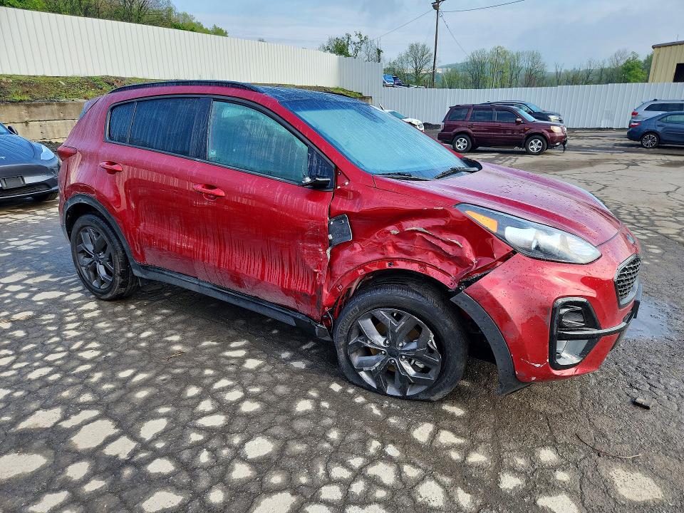 2022 Kia Sportage მანქანა იყიდება აუქციონზე, vin: KNDP6CAC8N7955697, აუქციონის ნომერი: 51904626