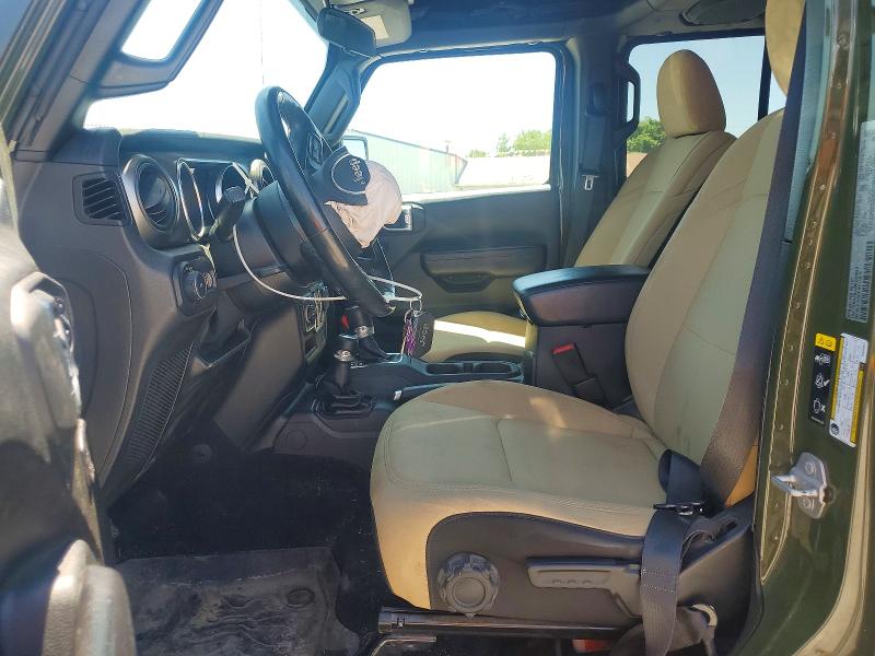 53158416 :رقم المزاد ، 1C4HJXDG4MW530510 vin ، 2021 Jeep Wrangler Unlimited مزاد بيع