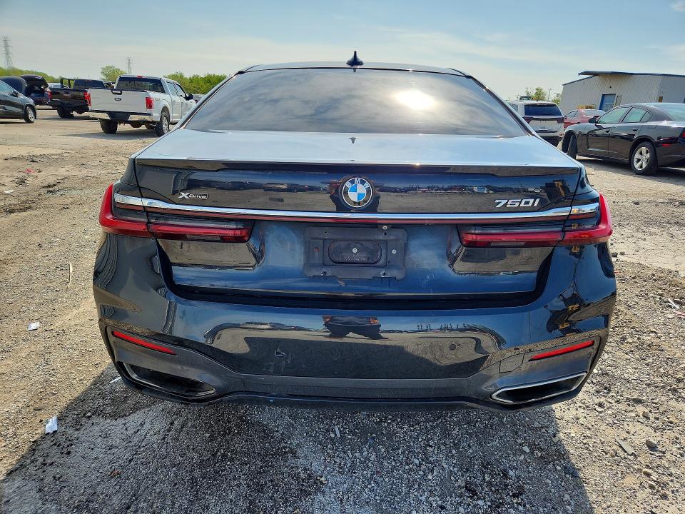 2020 Bmw 750 მანქანა იყიდება აუქციონზე, vin: WBA7R8C0XLBM58374, აუქციონის ნომერი: 48261496