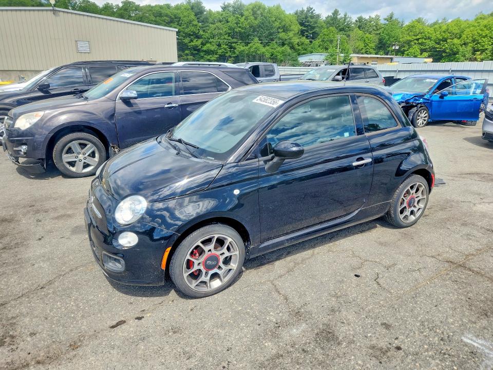 Продажа на аукционе авто 2015 Fiat 500, vin: 3C3CFFBR3FT753824, номер лота: 54582356