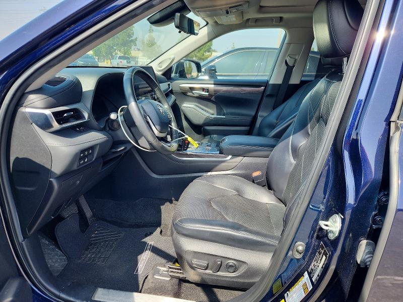 2023 Toyota Highlander მანქანა იყიდება აუქციონზე, vin: 5TDFARAH3PS019990, აუქციონის ნომერი: 52085386