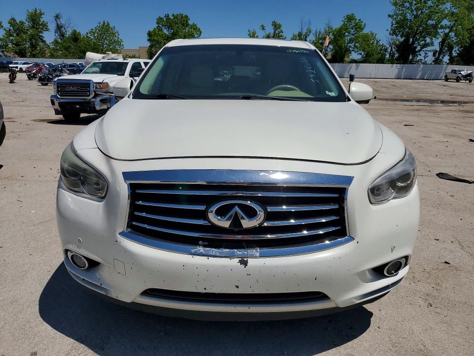 53120216 :رقم المزاد ، 5N1AL0MM8DC311099 vin ، 2013 Infiniti Jx35 مزاد بيع