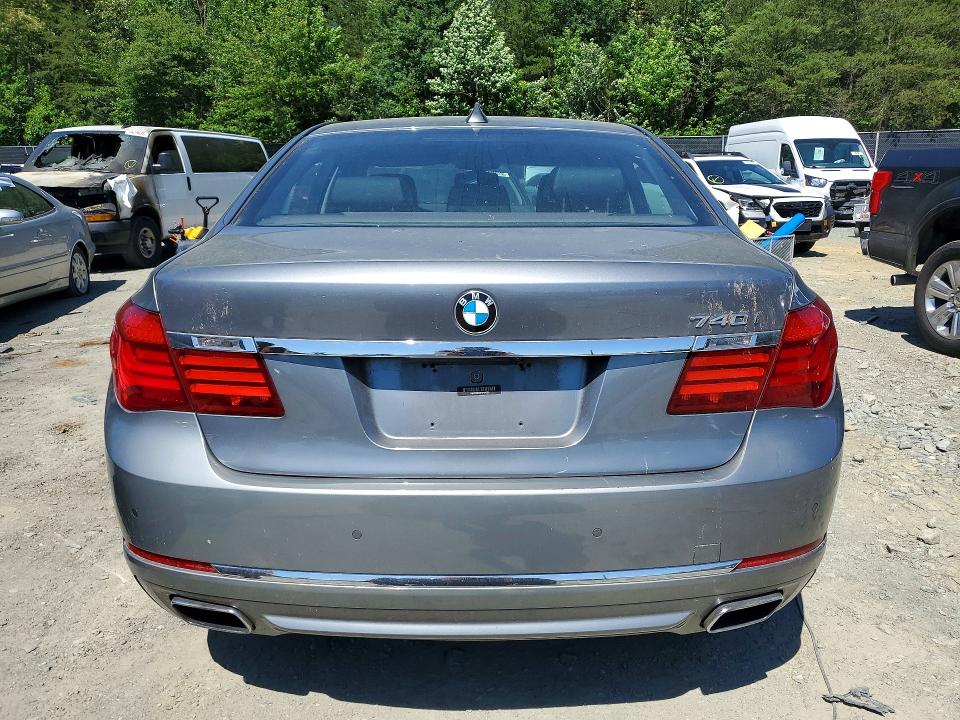 Продаж на аукціоні авто 2014 Bmw 740, vin: WBAYA6C54ED144335, номер лоту: 54926686