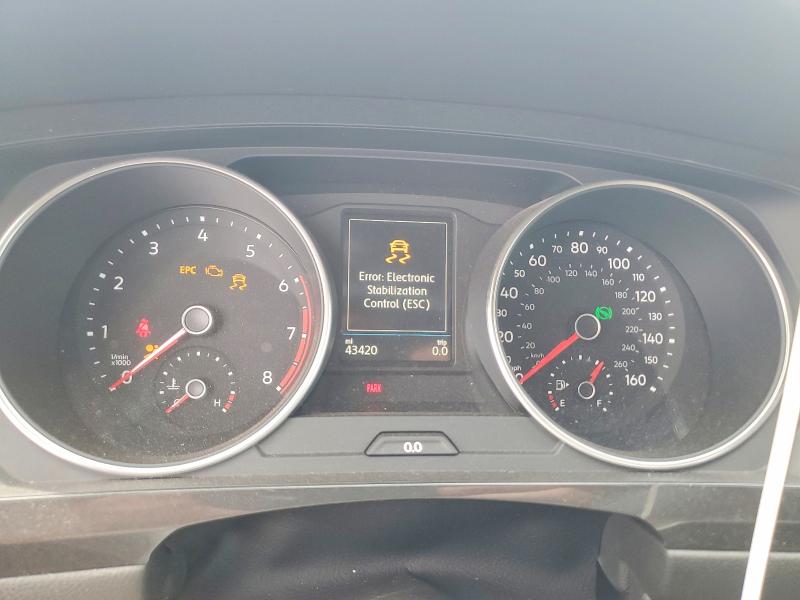 2018 Volkswagen Tiguan მანქანა იყიდება აუქციონზე, vin: 3VV2B7AX9JM047602, აუქციონის ნომერი: 54772426
