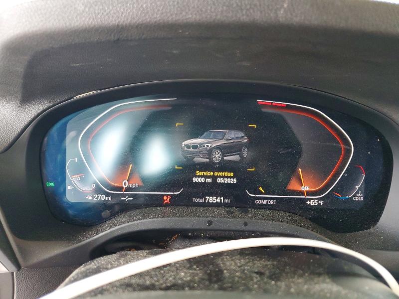 2020 Bmw X3 მანქანა იყიდება აუქციონზე, vin: 5UXTY3C0XLLU69696, აუქციონის ნომერი: 52101236