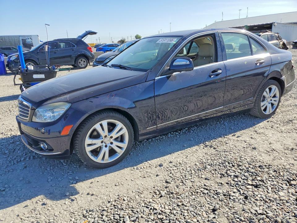 51911896 :رقم المزاد ، WDDGF81X08F138319 vin ، 2008 Mercedes-benz C مزاد بيع