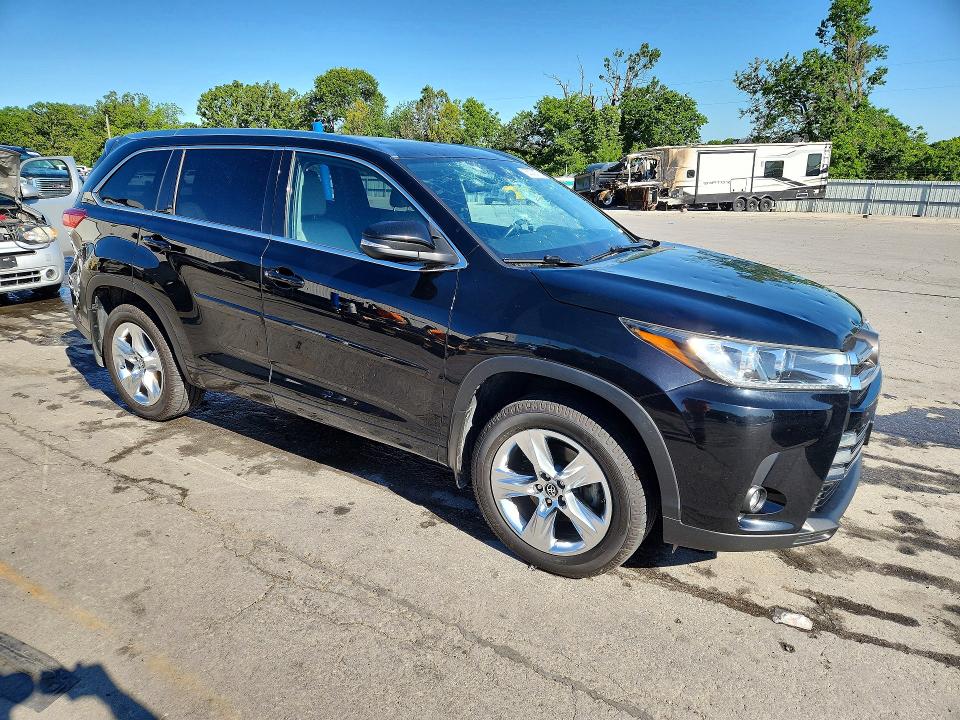 2019 Toyota Highlander მანქანა იყიდება აუქციონზე, vin: 5TDDZRFH0KS968429, აუქციონის ნომერი: 53375776