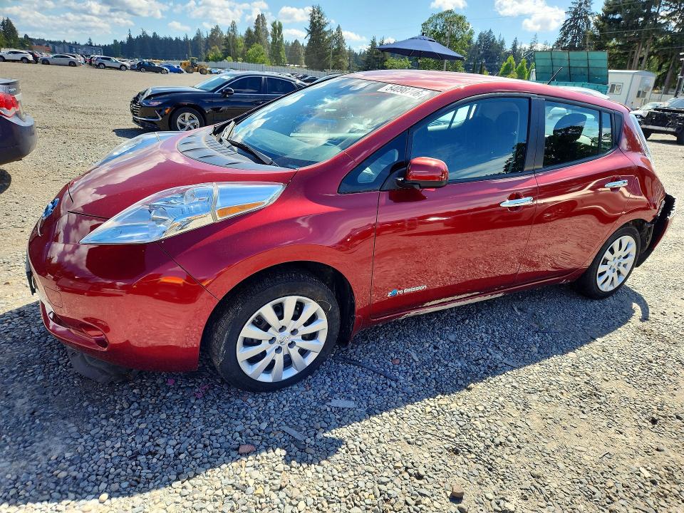 Продажа на аукционе авто 2015 Nissan Leaf, vin: 1N4AZ0CP2FC332909, номер лота: 54098746