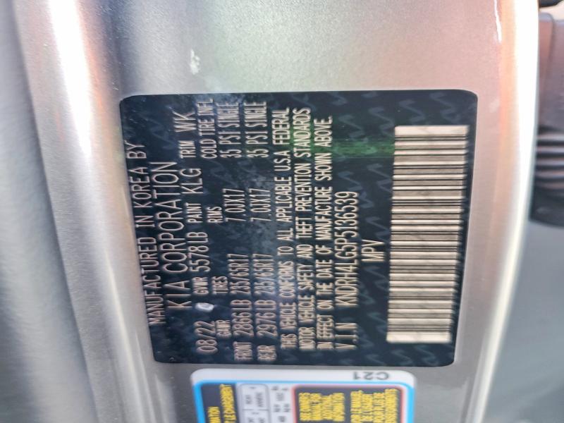 Aukcja sprzedaży 2023 Kia Sorento, vin: KNDRH4LG5P5136539, numer aukcji: 52503446