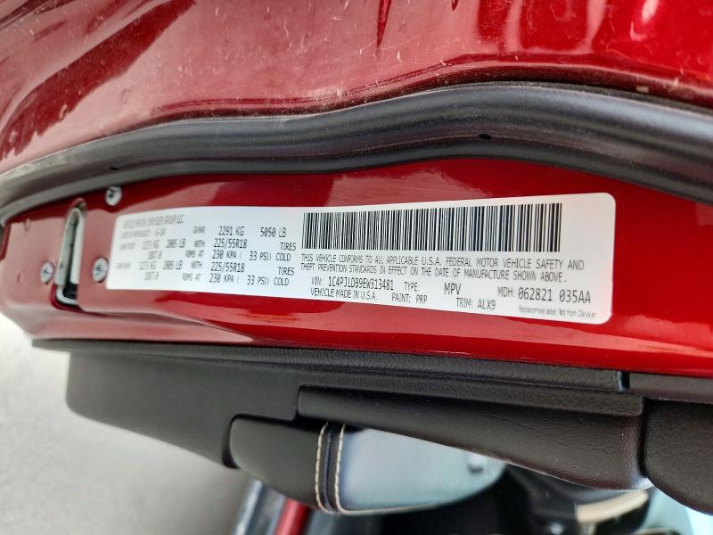 53088646 :رقم المزاد ، 1C4PJLDB9EW313481 vin ، 2014 Jeep Cherokee مزاد بيع