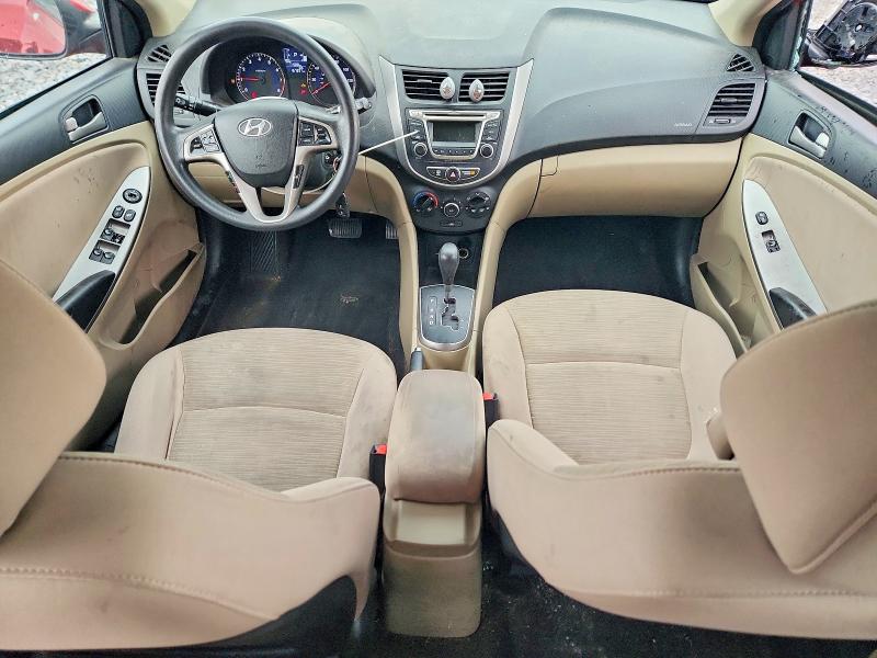 55159436 :رقم المزاد ، KMHCT4AE2HU374972 vin ، 2017 Hyundai Accent مزاد بيع