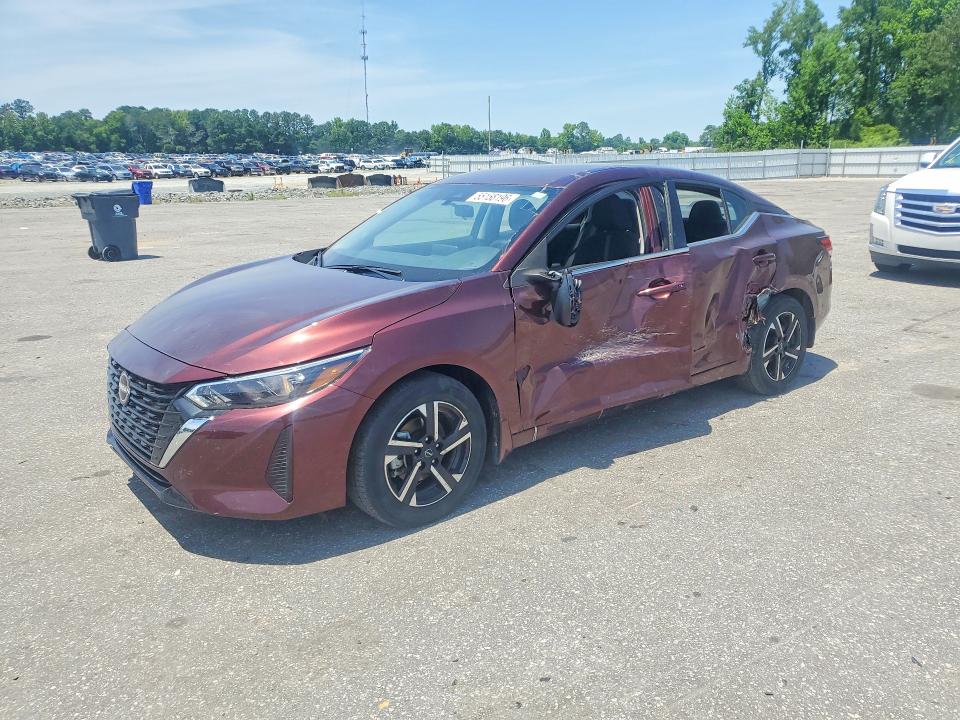 2025 Nissan Sentra მანქანა იყიდება აუქციონზე, vin: 3N1AB8CVXSY261295, აუქციონის ნომერი: 55158196