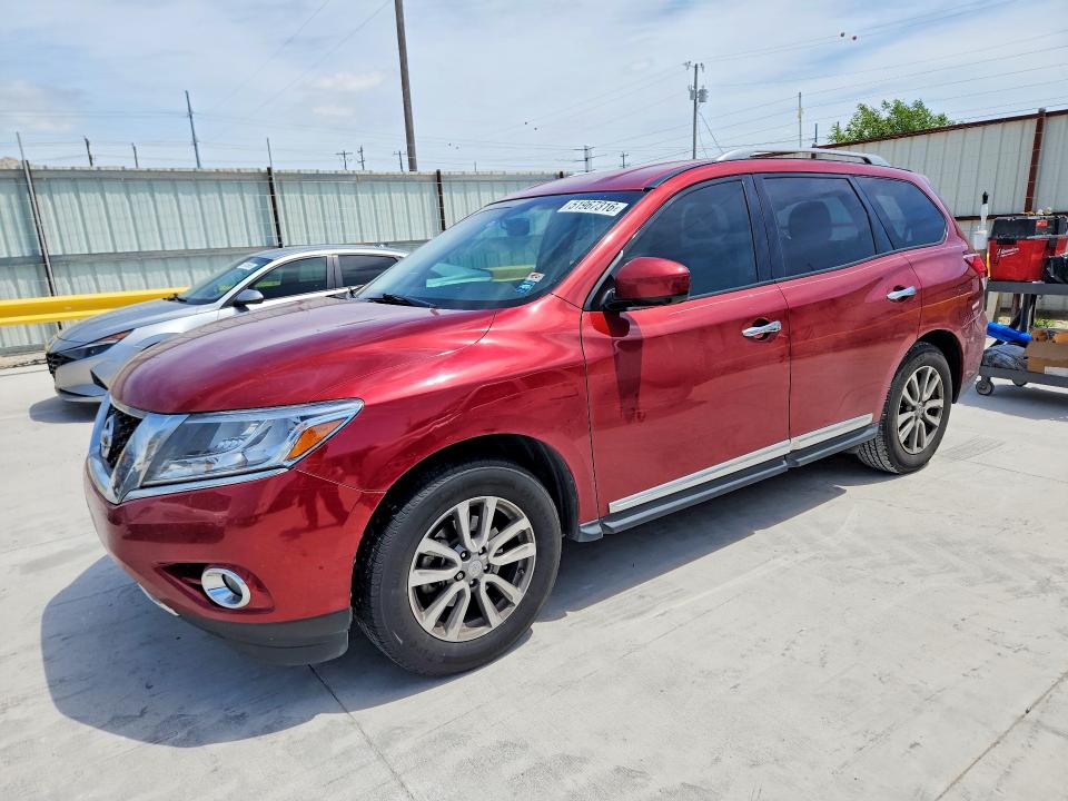 2016 Nissan Pathfinder მანქანა იყიდება აუქციონზე, vin: 5N1AR2MNXGC614795, აუქციონის ნომერი: 51967316