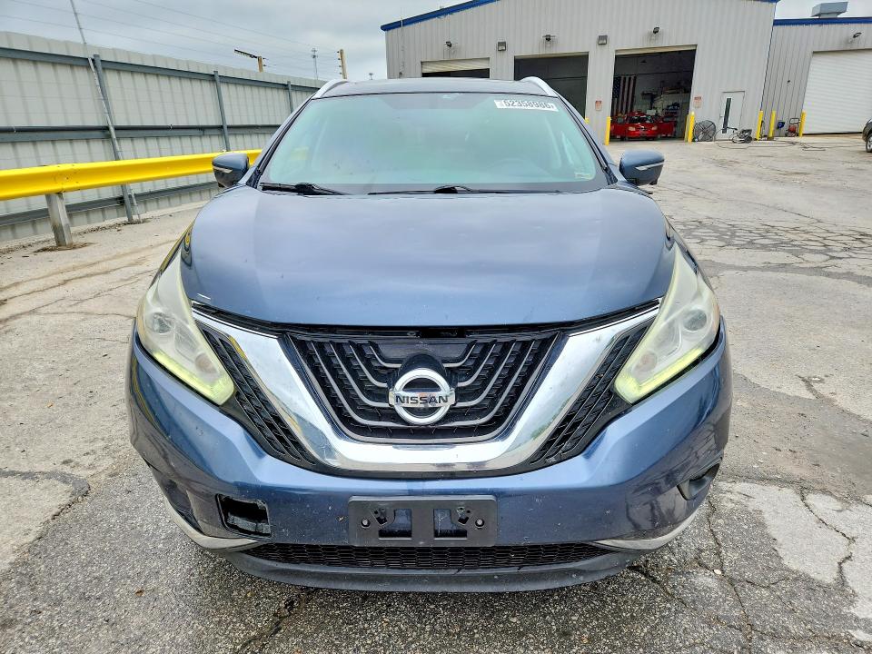 Продажа на аукционе авто 2015 Nissan Murano, vin: 5N1AZ2MH7FN267293, номер лота: 52358986